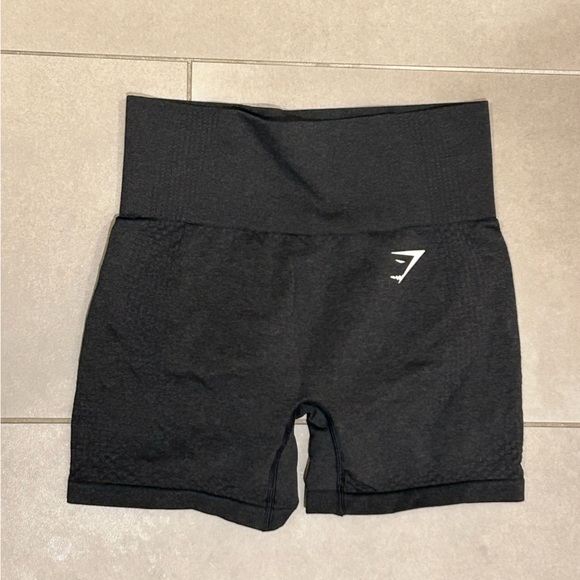 Gymshark Pants - Gymshark Black Athletic High-Waist Shorts